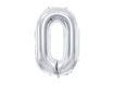Picture of FOIL BALLOON NUMBER 0 SILVER 34 INCH